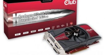 Overclocked Radeon HD 6850 From Club 3D Made Official
