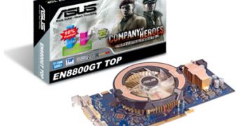 The EN8800GT TOP series is designed for overclocking