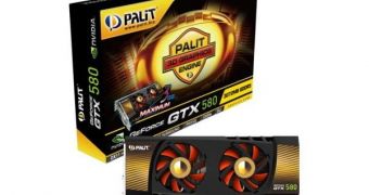 Palit releases GTX 580 with 3GB GDDR5 VRAM