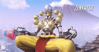 Overwatch Video Shows a Full Match from the Perspective of Zenyatta the Omnic Monk