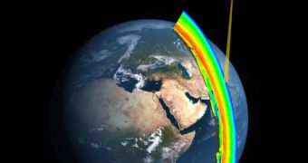 Suomi NPP's OMPS instrument measures Earth's ozone layer