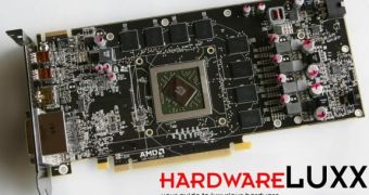 AMD HD 6850 PCB pictured