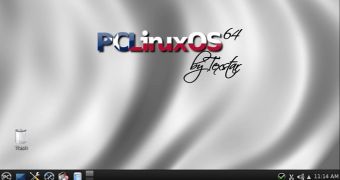 PCLinuxOS desktop
