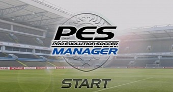 PES Manager for Android start screen