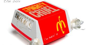 Despite knowing how the corporation kills the animals it uses for its so-called "food," many people continue to eat at McDonald's