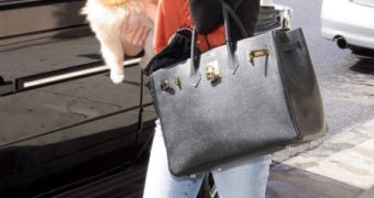 Nicole Richie is just one of the many celebrities to own a rare and very expensive Hermes crocodile bag
