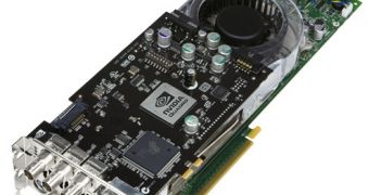 Nvidia's Quadro SDI cards are targeted at the video industry professionals