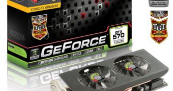 POV/TGT GeForce GTX 570 2.5GB UltraCharged