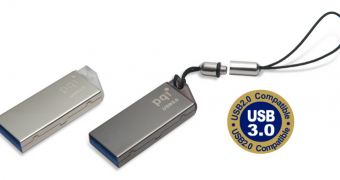 PQI's USB 3.0 Intelligent Drive U821V Traveling Disk