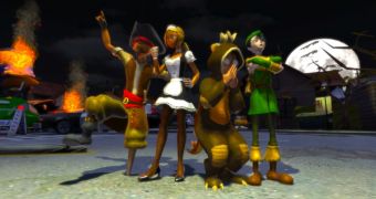 The game's main characters