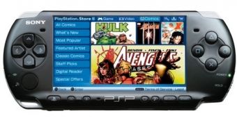PSP Gets Digital Comic Reader, Marvel Endorses It
