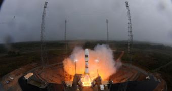 The first two Galileo IOV satellites took off aboard a Soyuz rocket on October 21, 2011