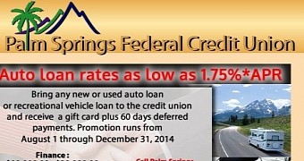 Palm Springs Federal Credit Union Loses Hard Drive with Customer Data