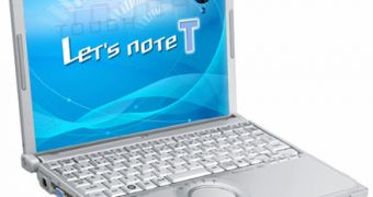 Panasonic's Thoughbook CF-T7 laptop