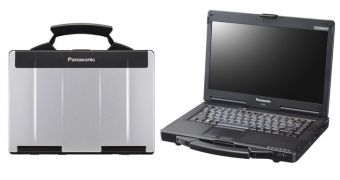 Panasonic ToughBook rugged laptop