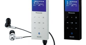 The Panasonic SV-SD950N Bluetooth-enabled MP3 player
