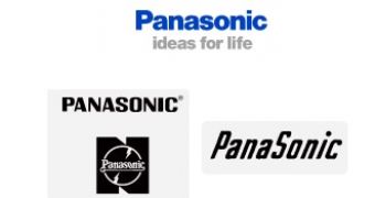 Some of the Panasonic logos over the years