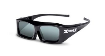 Xpand 3D active shutter glasses