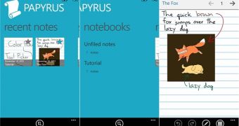Papyrus for Windows Phone 8