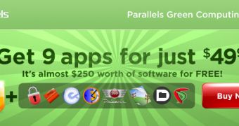 Parallels Green Computing Bundle header