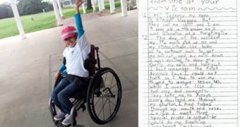 Paralyzed Girl Writes Heartwarming Letter to Drunk Driver