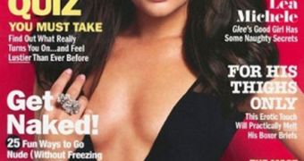 Parents are fuming mad over this photo of Lea Michele on the cover of Cosmopolitan