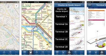 Paris Offline Map - City Metro Airport screenshots