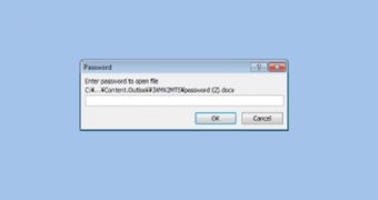 Password protected documents hide malware
