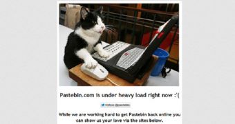 Pastebin.com hit by second DDoS attack