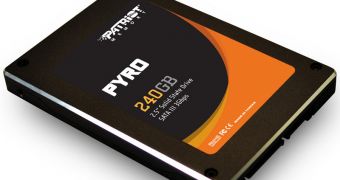 Patriot Pyro SSD with SandForce SF-2281 6Gbps controller