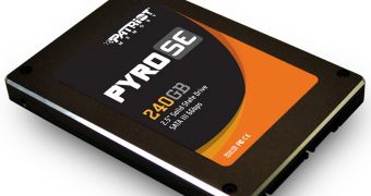 Patriot Pyro SE SandForce SF-2281 SSD with synchronous NAND Flash
