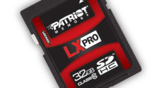 Patriot Unleashes the Speedy LX PRO Series SDHC Memory Cards