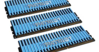 Patriot announced tri-channel memory modules for Intel's Core i7 CPU