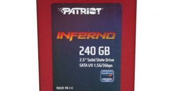 Patriot's Newest Inferno SSDs Start Shipping in Europe
