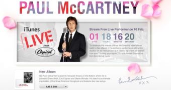 Paul McCartney event banner