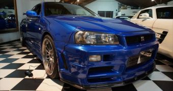 The Nissan Skyline Paul Walker drove in "Fast & Furious" is being sold at auction