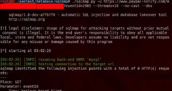 PayPal Rewards Researcher for Finding Blind SQL Injection Flaw on Notifications Site