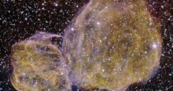 Image of the DEM L316 nebula
