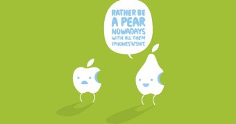 Pear OS wallpaper
