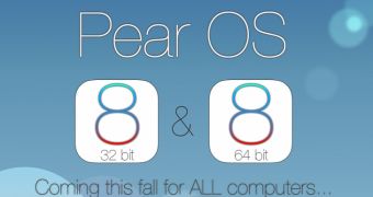 Pear OS 8 promo