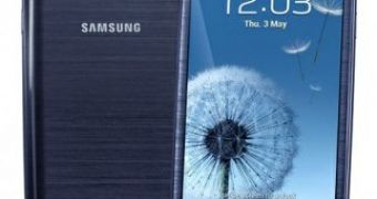 Pebble Blue Galaxy S III