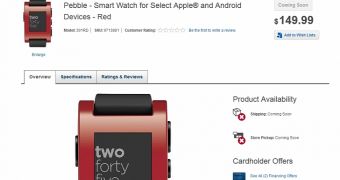Pebble Smart Watch