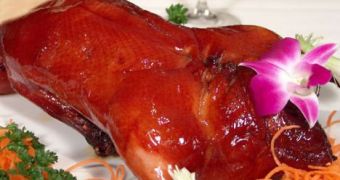 Peking duck is a tasty, heart-friendly dish