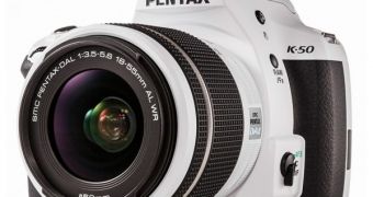 Pentax K-50 DSLR camera