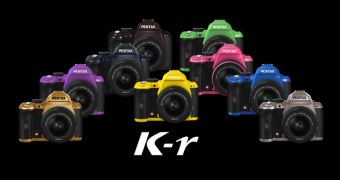 Pentax K-r digital SLR camera