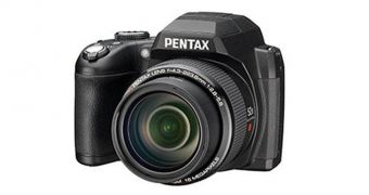 Picture supposedly showing the Pentax XG-1
