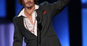 Johnny Depp is named Actor of the Decade at People’s Choice Awards 2010