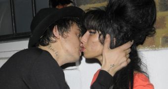 Pete Doherty and Amy Winehouse back in the day when they were close friends