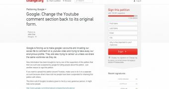 Petition against changes to YouTube's comment section gets a lot of support