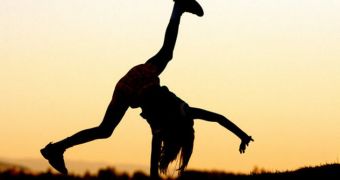 Community activist was asked to stop doing cartwheels at meetings